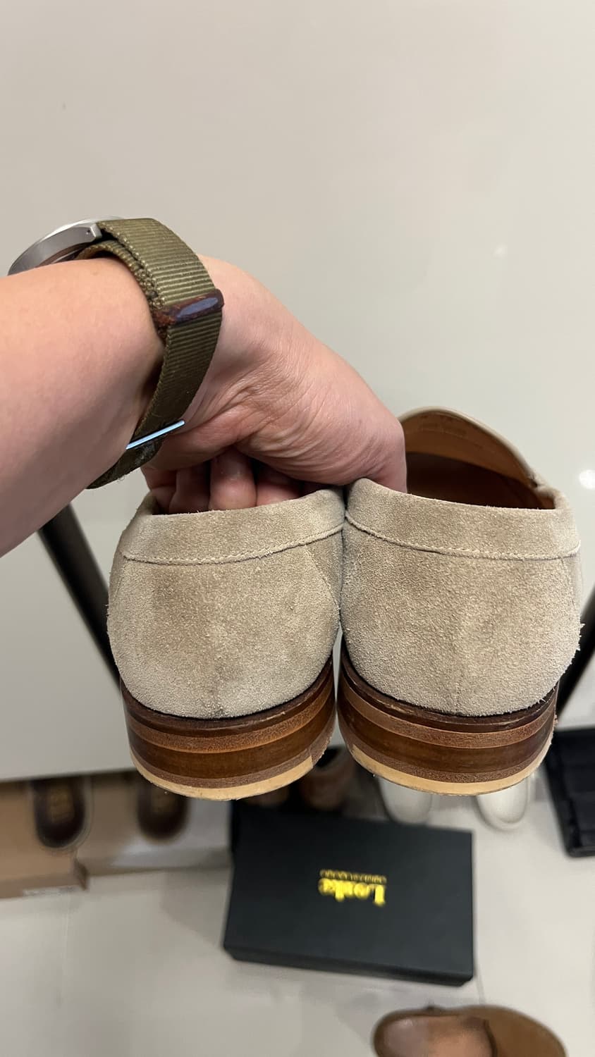 로크(Loake)이튼 샌드색상 로퍼 팝니다 uk7.5 상품이미지5