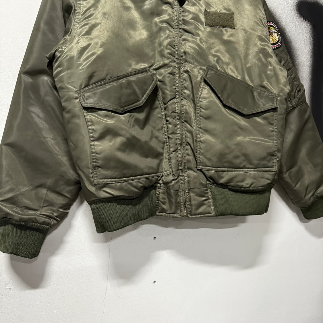 VTG 빈티지 밀리터리 CWU-45p 퀼팅 플라이트 자켓 상품이미지5