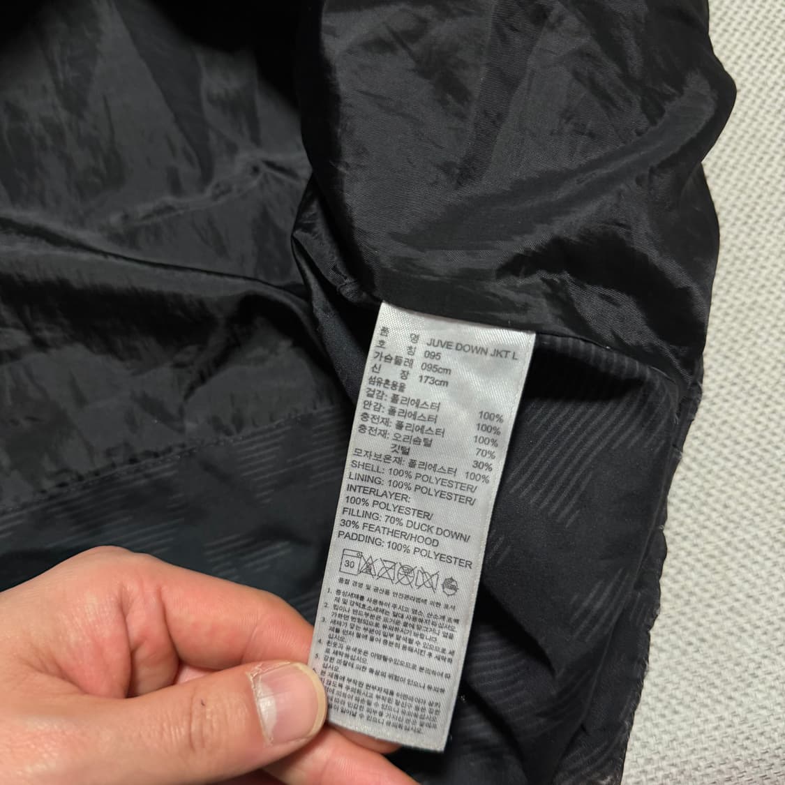 아디다스 유벤투스 롱패딩 상품이미지4