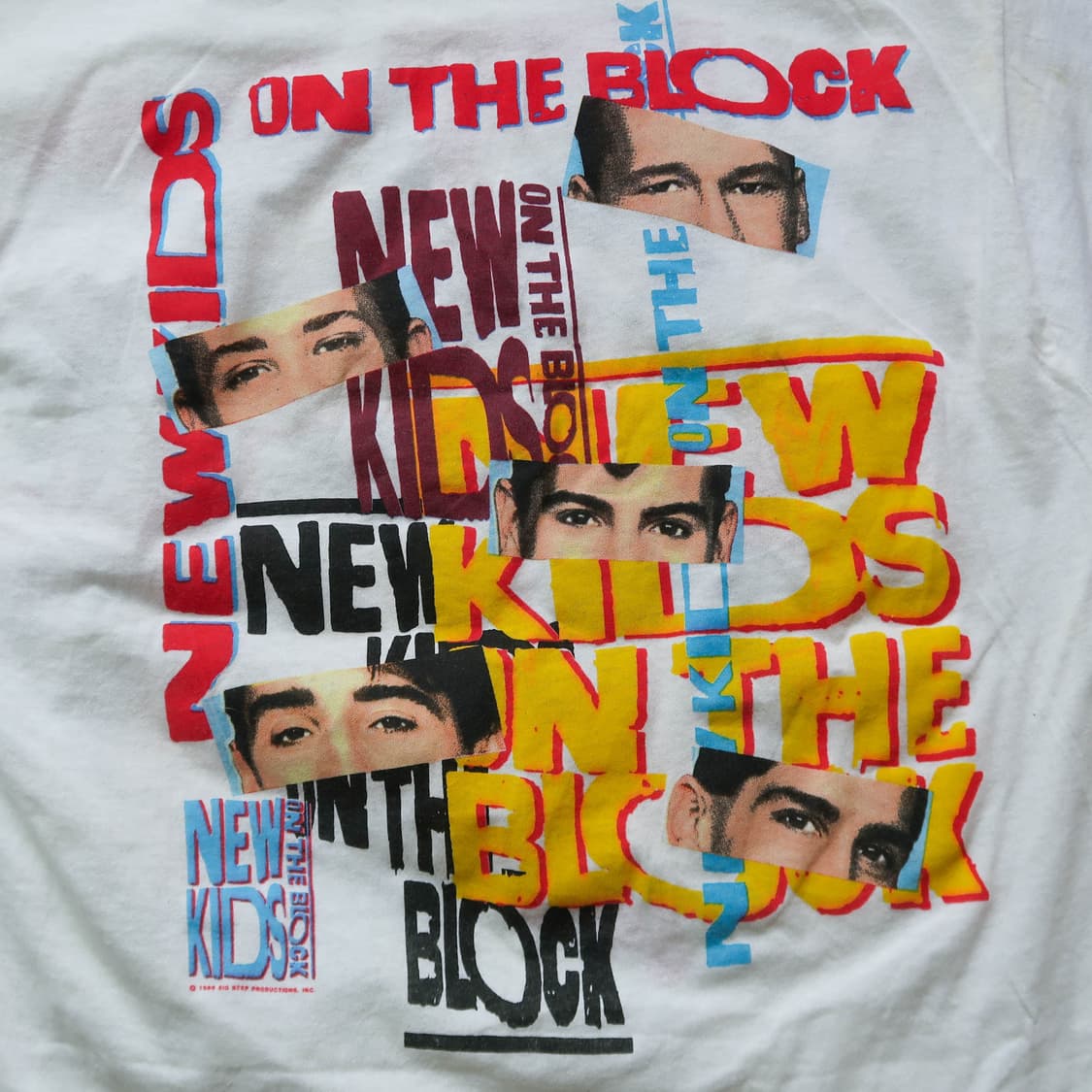 빈티지 89s 뉴 키즈 온 더 블록 티셔츠 상품이미지1