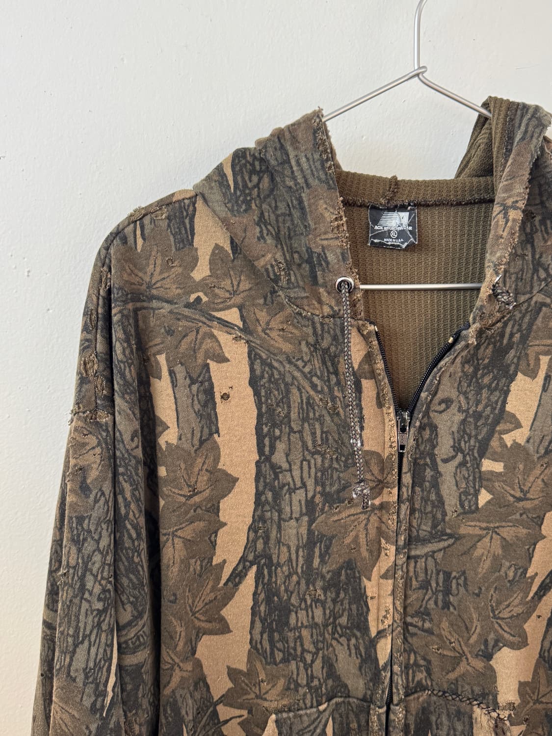 80s thermal lined realtree hoodie parka 상품이미지2