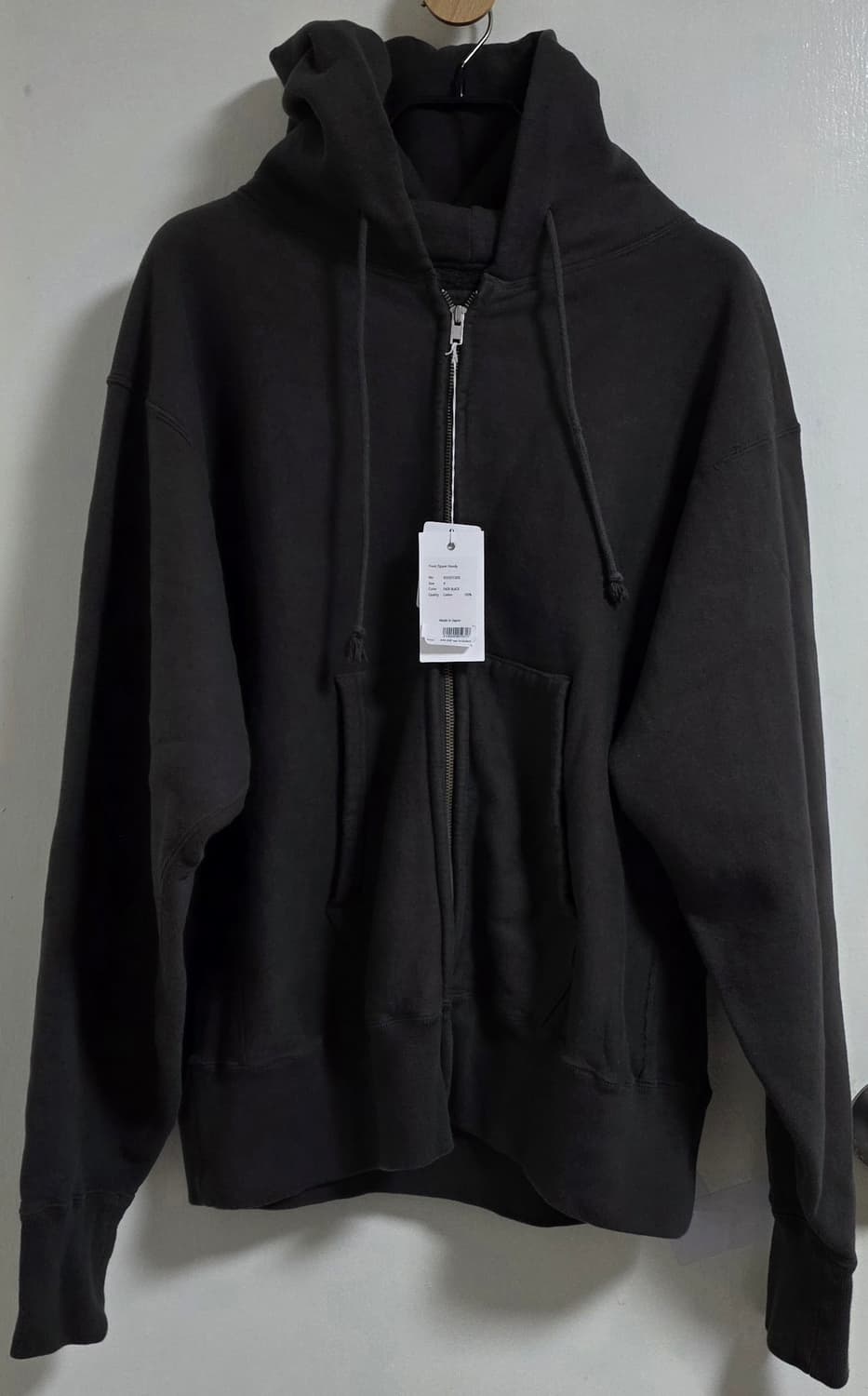 25FW Kaptain Sunshine 후드집업 Fade Black, 4 상품이미지1