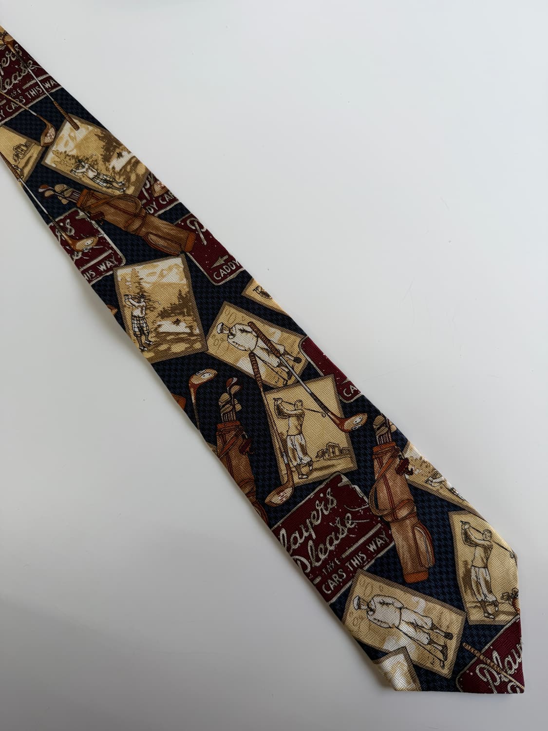 빈티지 실크 넥타이 9.3cm 상품이미지2