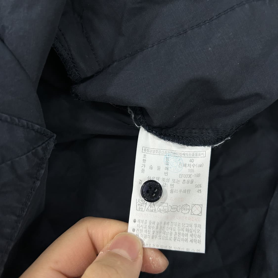 라코스테 블랙 셔츠형 원피스 40 상품이미지3