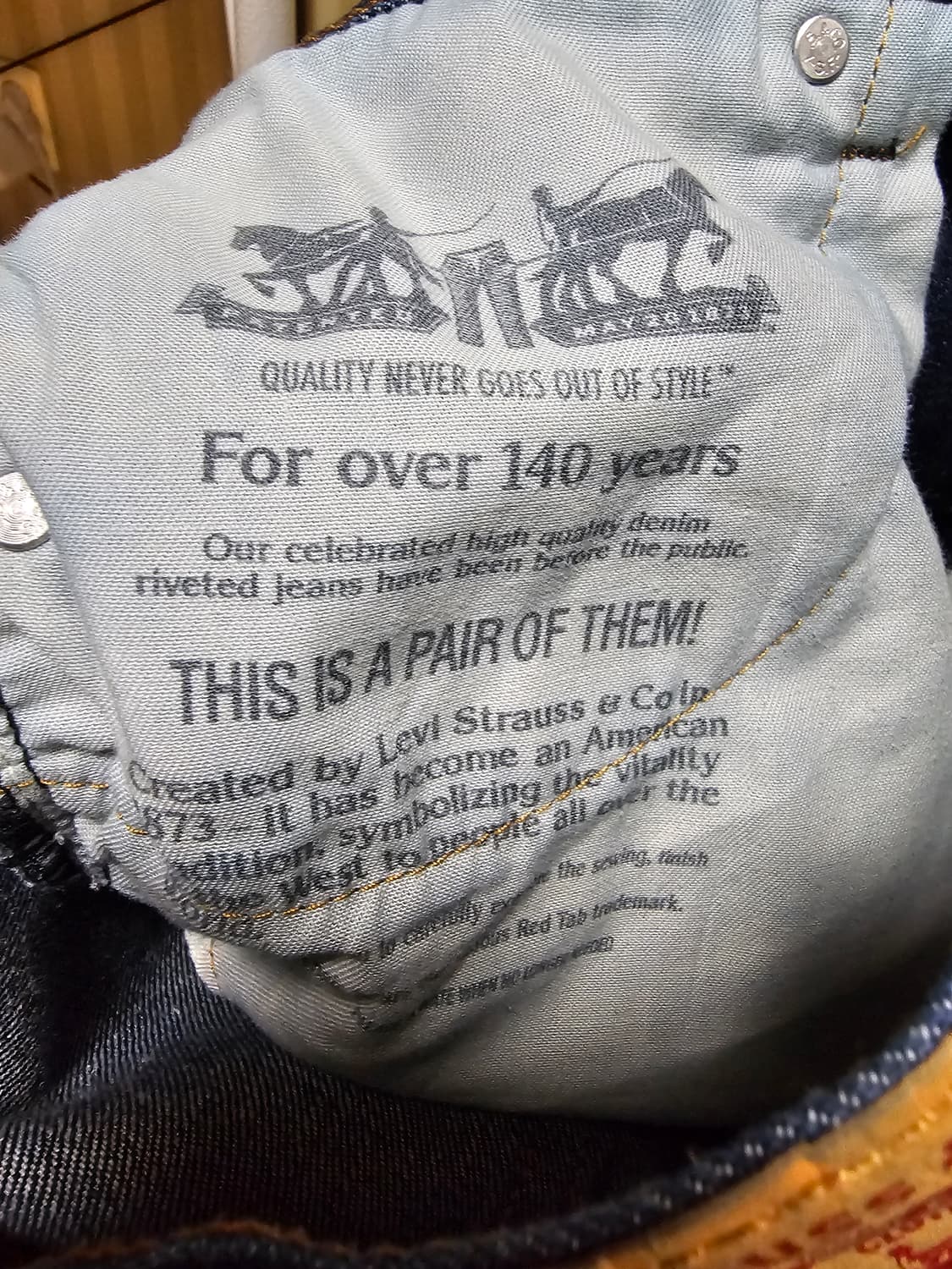 리바이스 505 32 32 상품이미지7