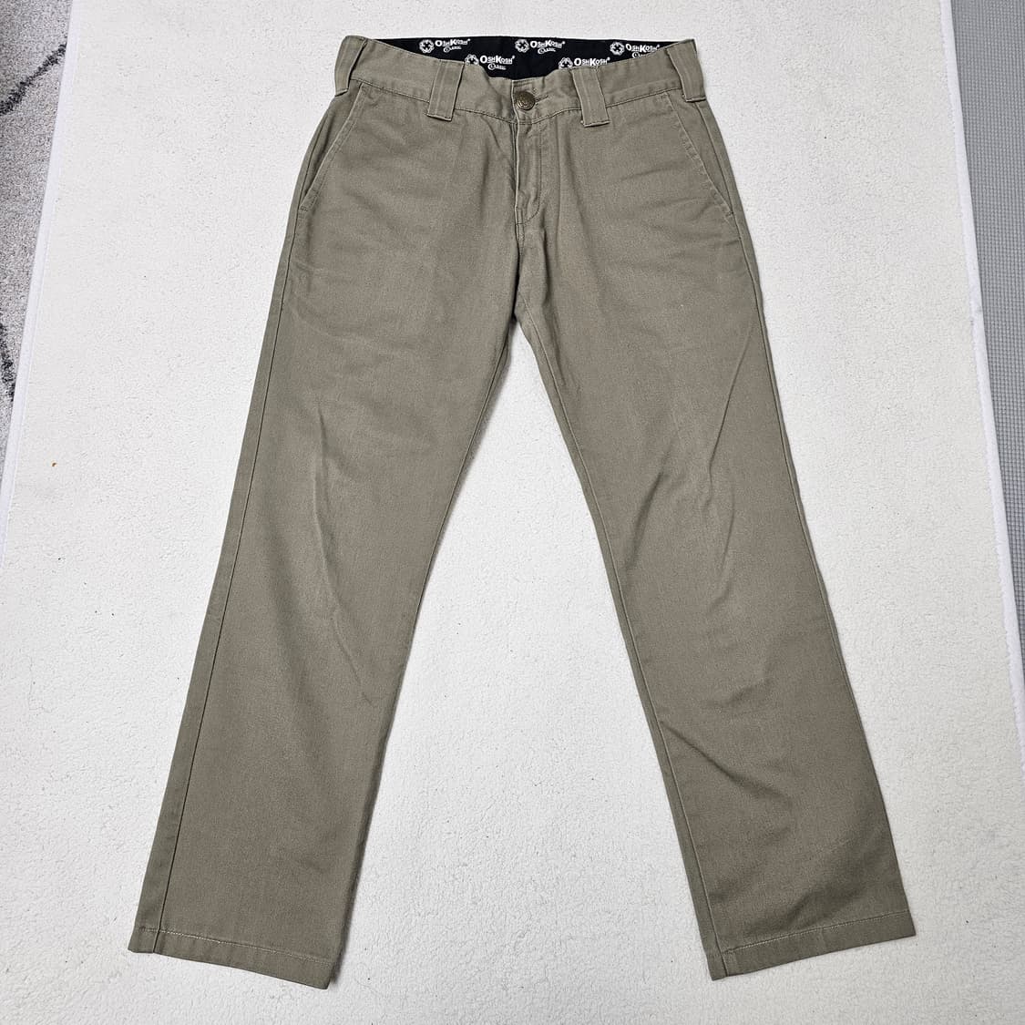 30 오시코시 클래식 면바지 카키색 상품이미지2