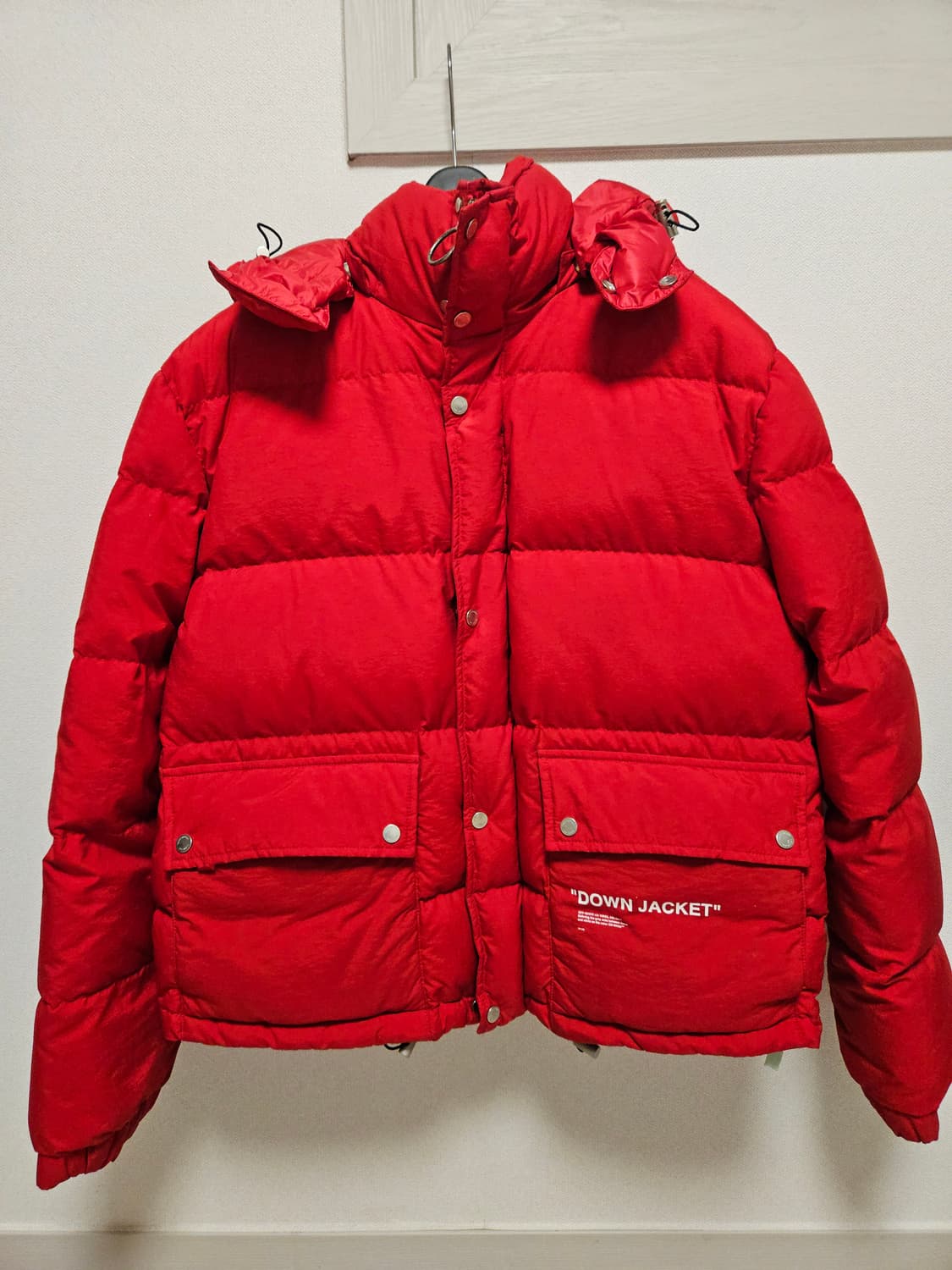 오프화이트 18FW 숏패딩  상품이미지1