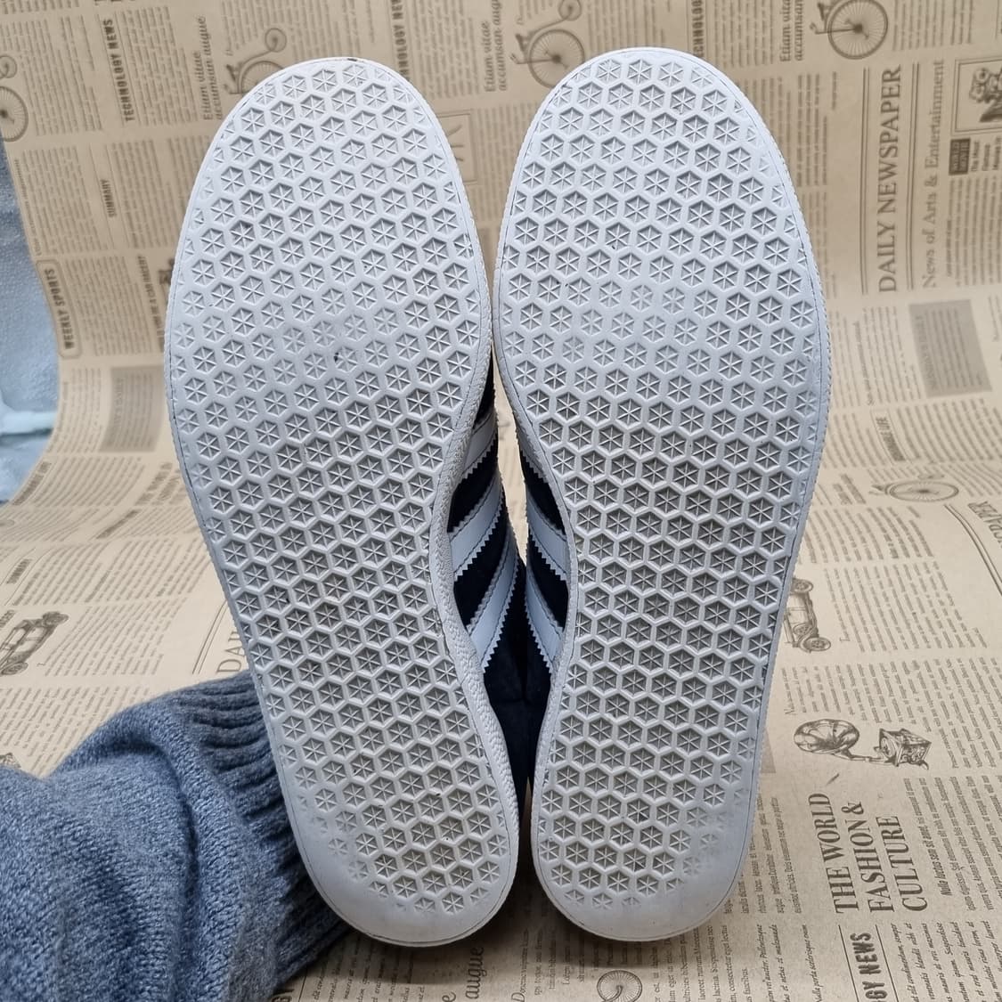 아디다스 가젤 블랙 남성 운동화265 상품이미지5