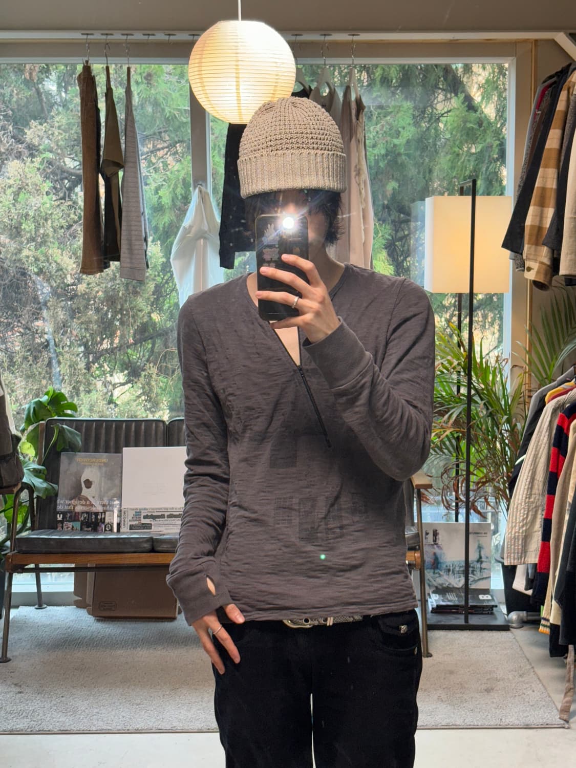 Ca4la 페이퍼 패브릭 비니 상품이미지2