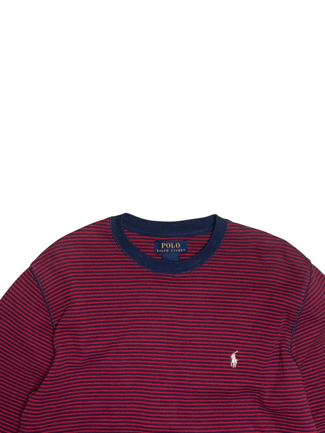 폴로 랄프로렌 스트라이프 와플 롱슬리브  상품이미지5
