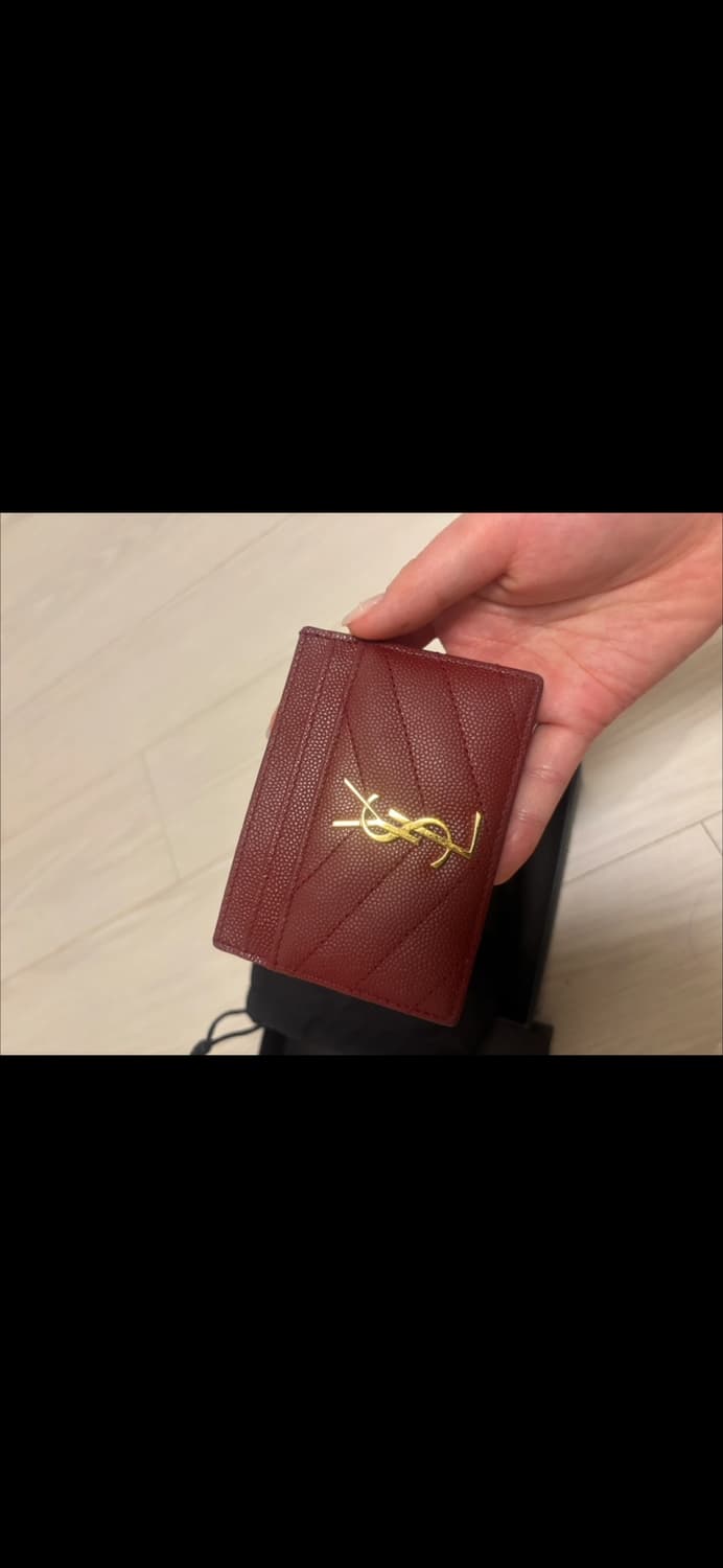 생로랑 마틀라세 카드지갑 상품이미지2