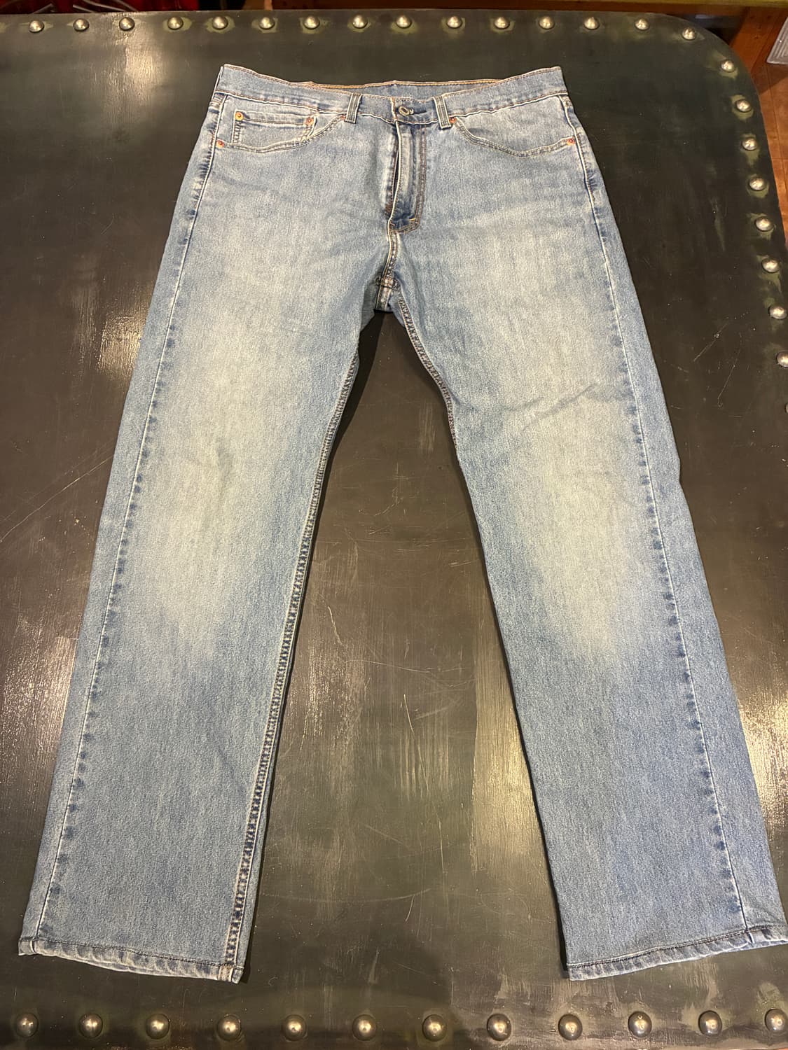 34/32) 리바이스 505 워싱 데님 상품이미지1