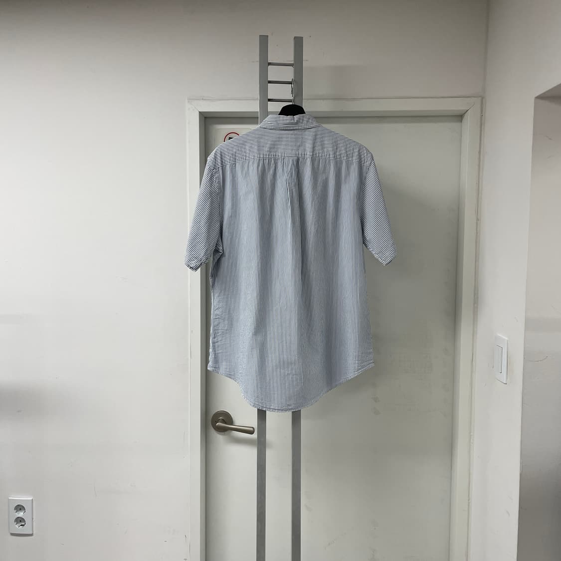 폴로 랄프로렌 시어서커 반팔 셔츠 XL 상품이미지6