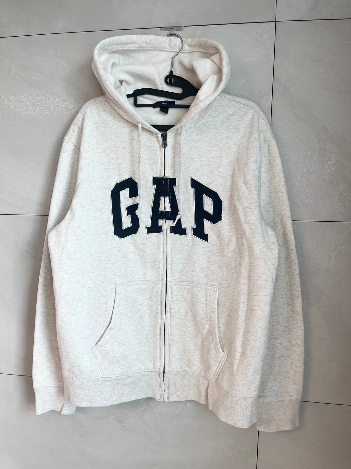 갭 GAP 후드집업 아이보리 [M] 상품이미지3