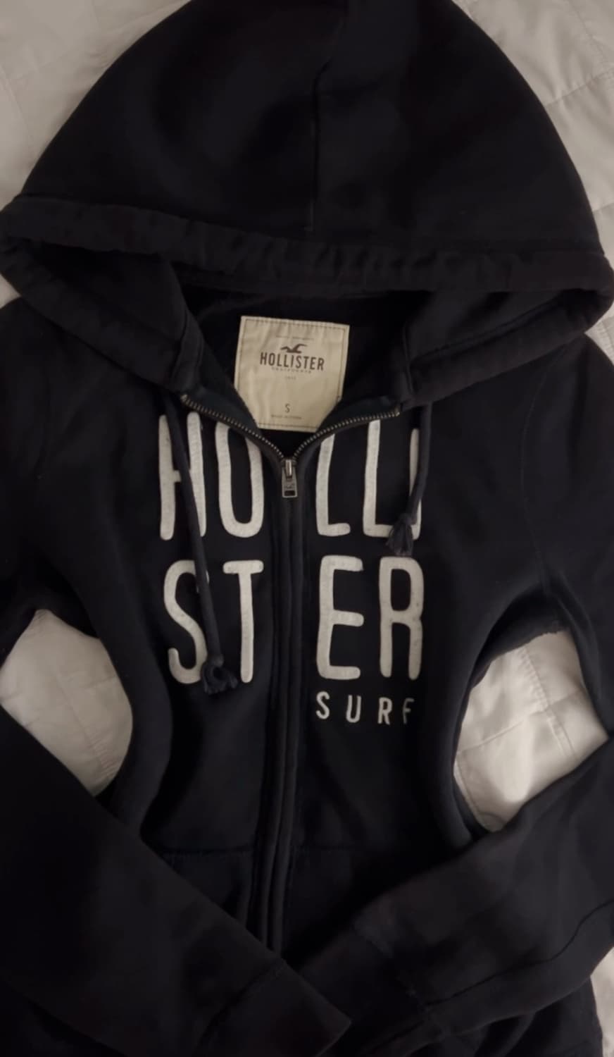 홀리스터 딱붙핏 후드집업 상품이미지1