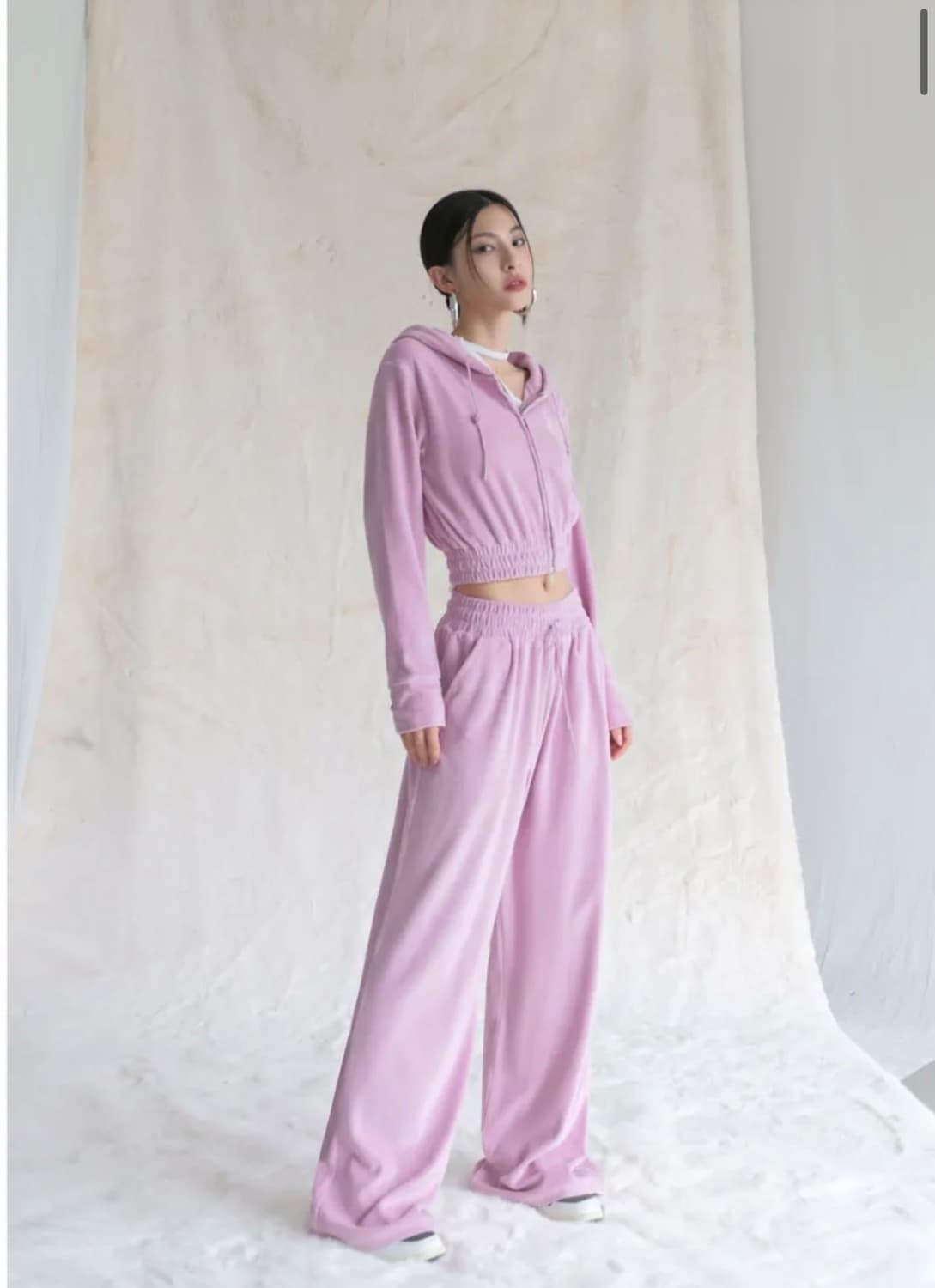 어반드레스 벨벳셋업 s 상품이미지2