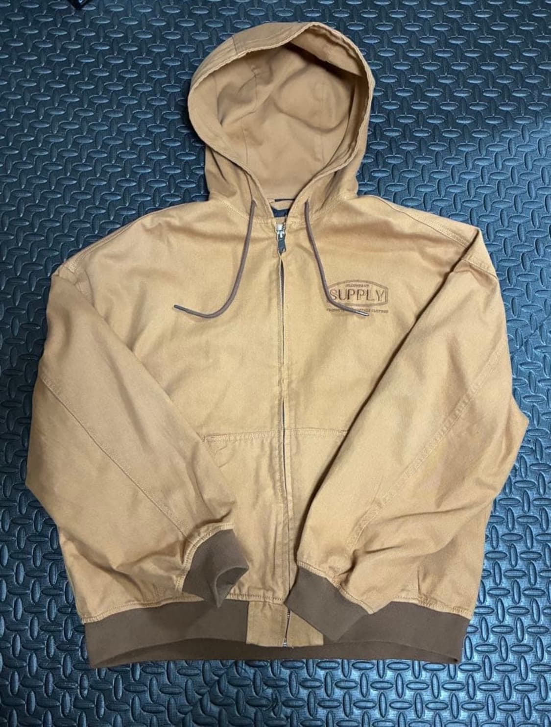 Us company 브라운 워크 후드집업 상품이미지1