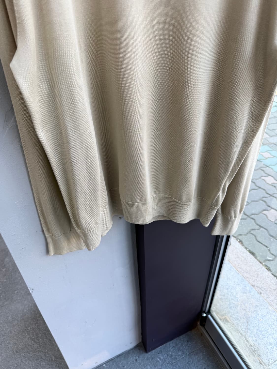 100/ 타임옴므 23FW 견 니트 상품이미지4