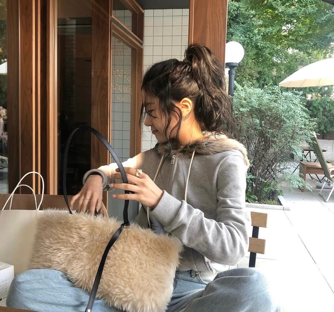 세틀포문 퍼 후드집업 상품이미지2