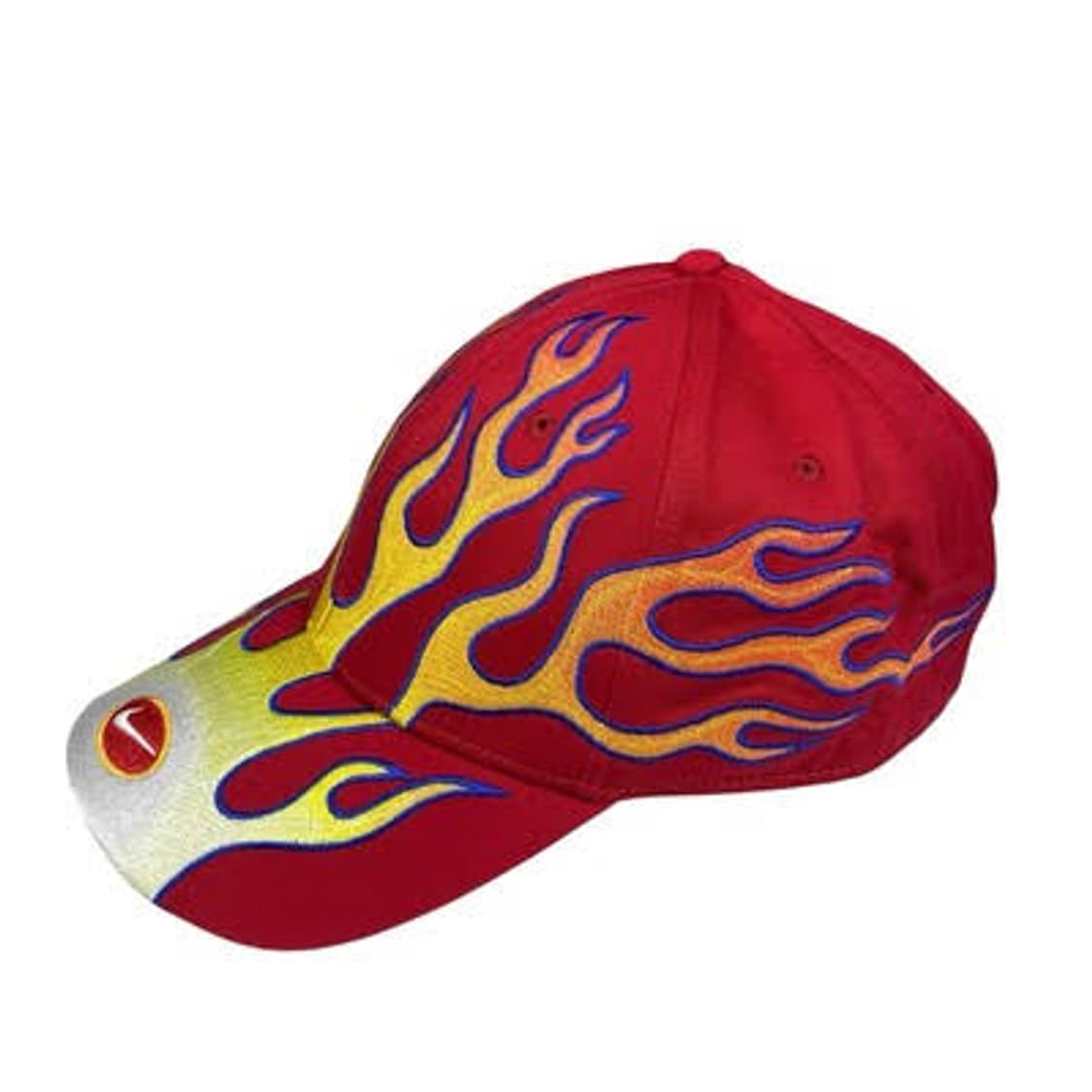 나이키 클럽 플레임 불꽃 스우시 볼캡 모자 레드 상품이미지1