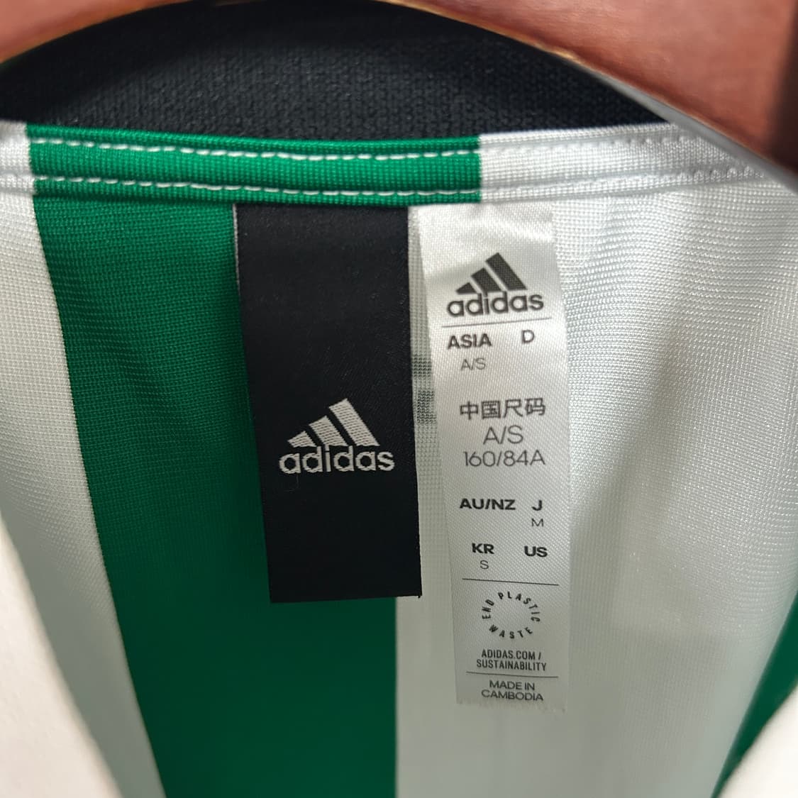 아디다스 티로 컬러블록 크롭 티셔츠 상품이미지6