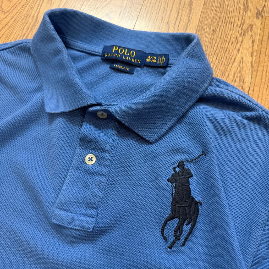 폴로 랄프로렌 커스텀 슬림핏 빅 포니 반팔셔츠 상품이미지3