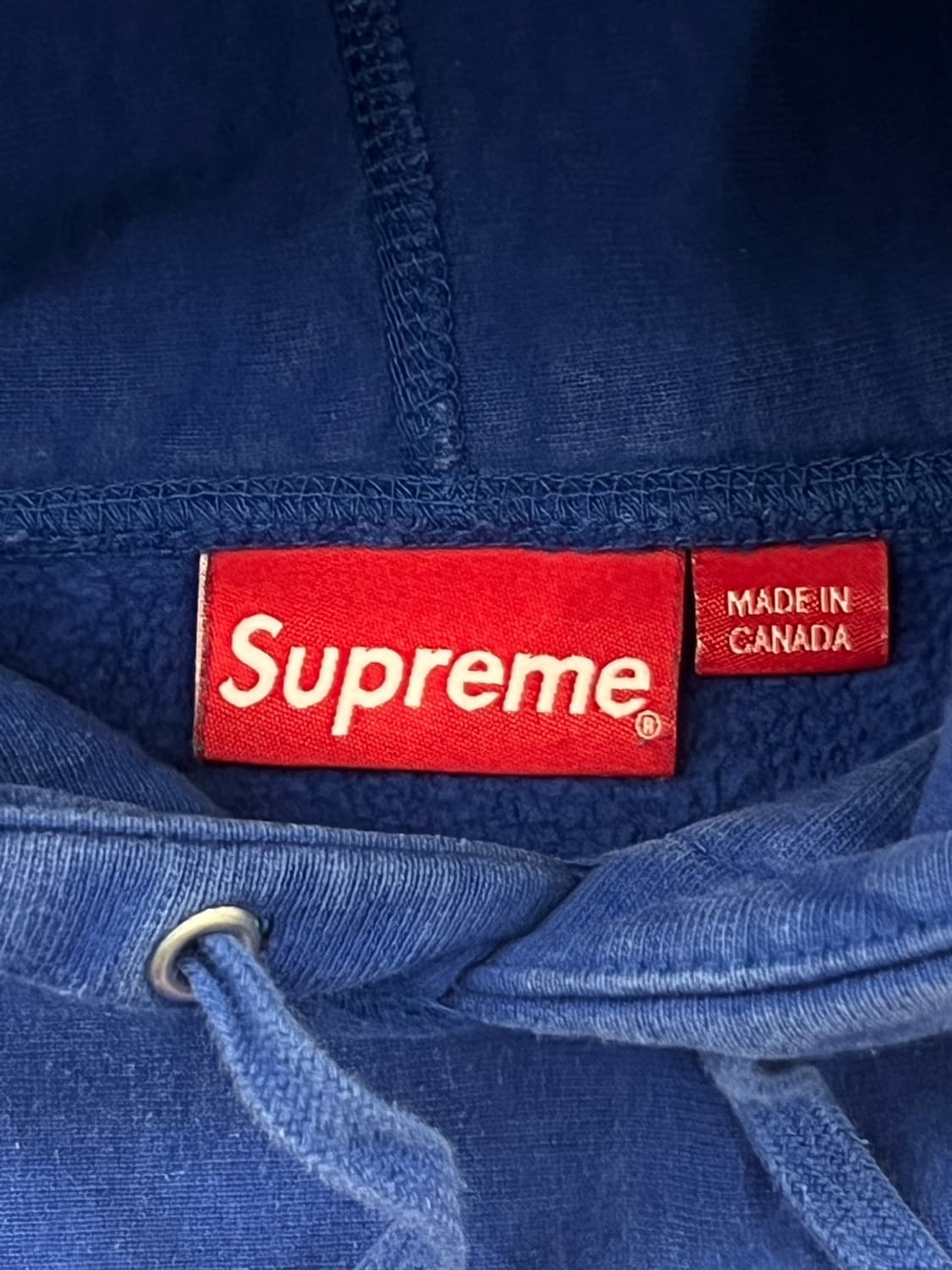 슈프림 20FW potrait 블루 후드 티셔츠 상품이미지8