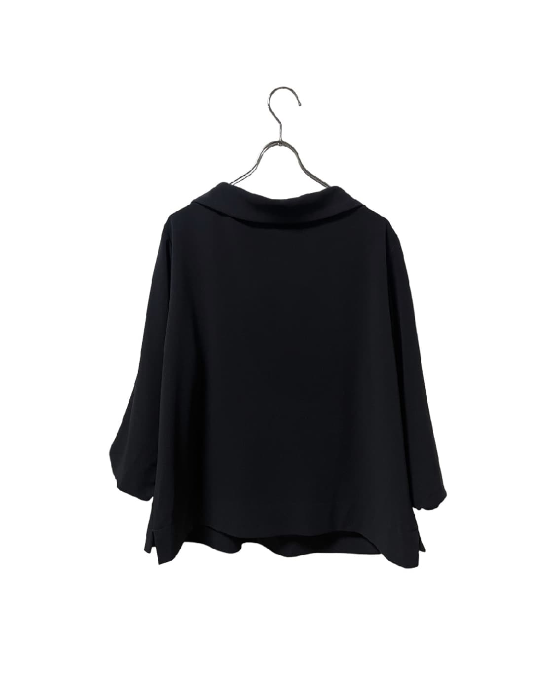 Black Cowl Neck Blouse 상품이미지5