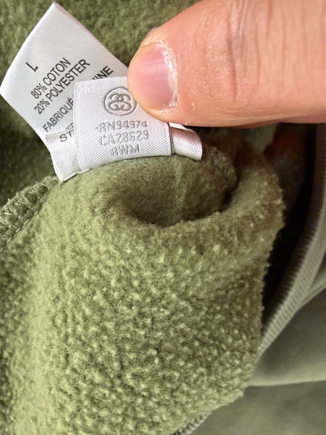 Stussy logo sweatshirt L 상품이미지10