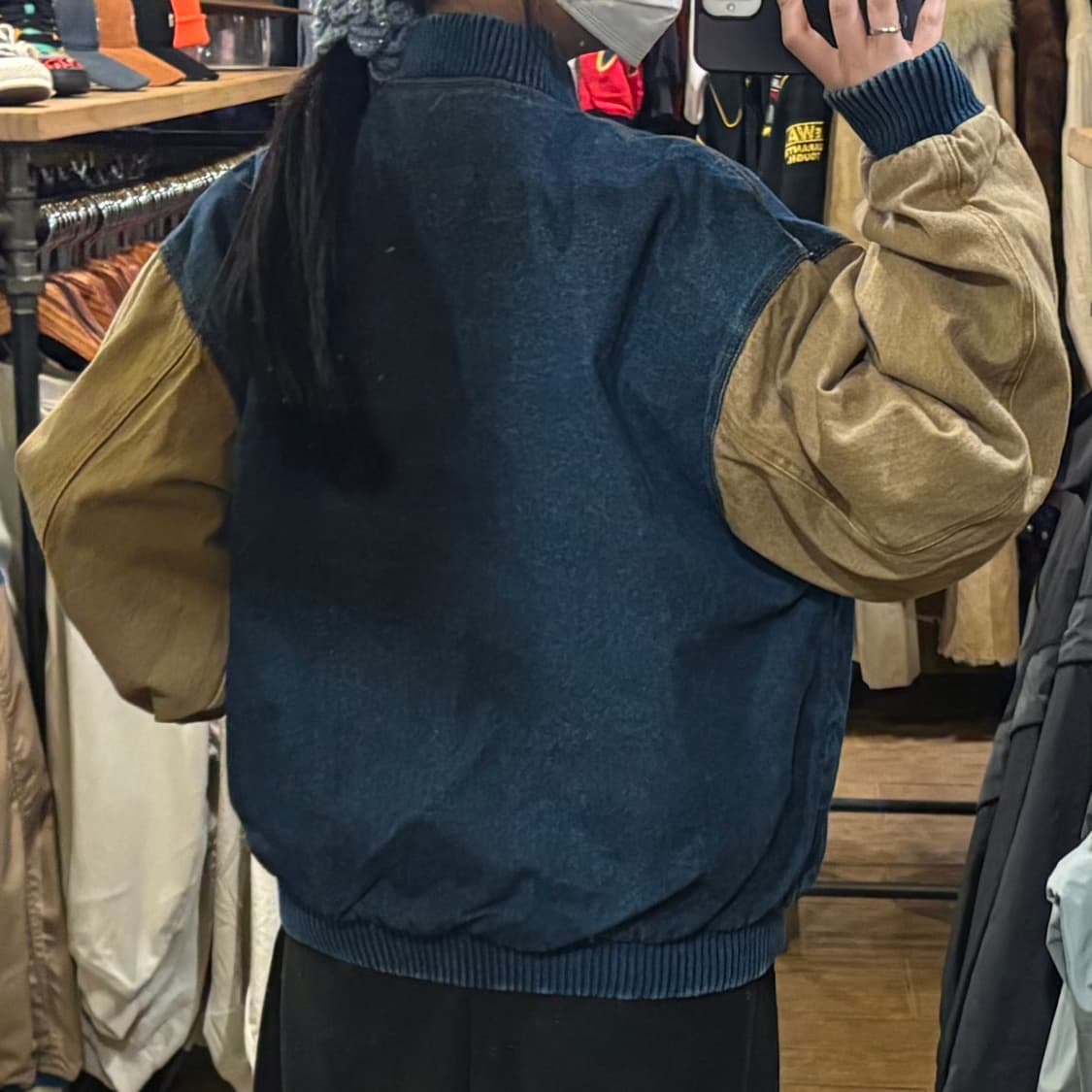 [HI] VTG 데님바시티자켓 진청 상품이미지5