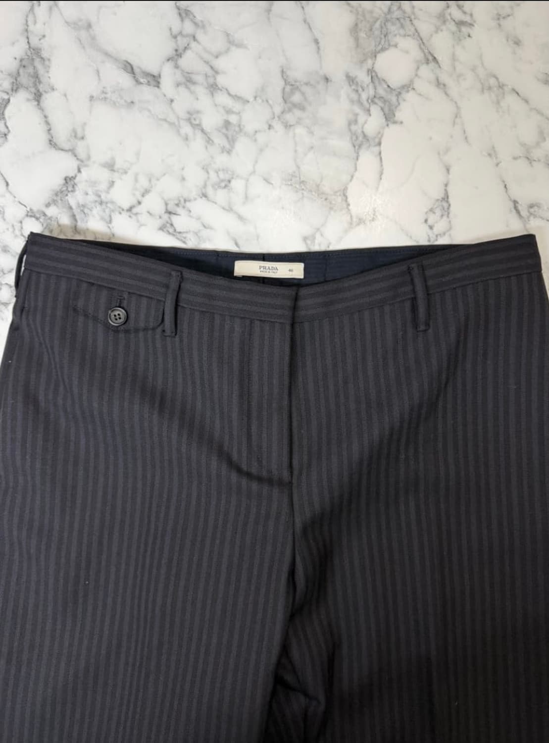 프라다 스트라이프 트라우저 46사이즈 상품이미지2