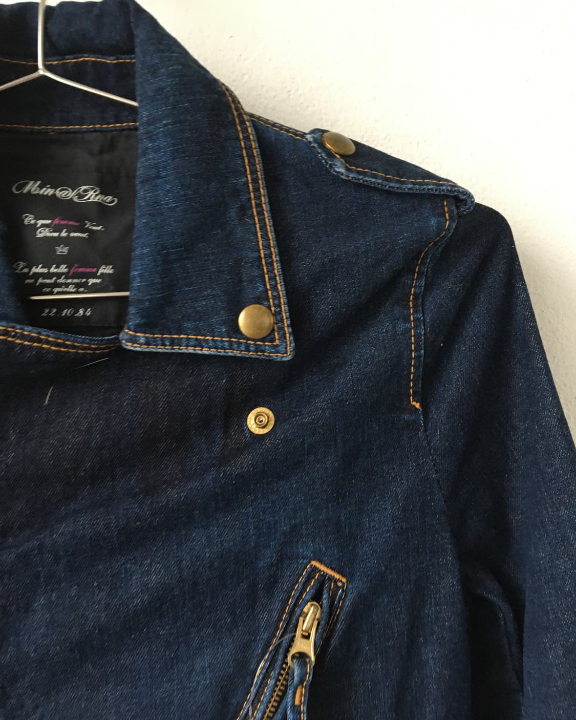 Denim rider jacket 상품이미지5