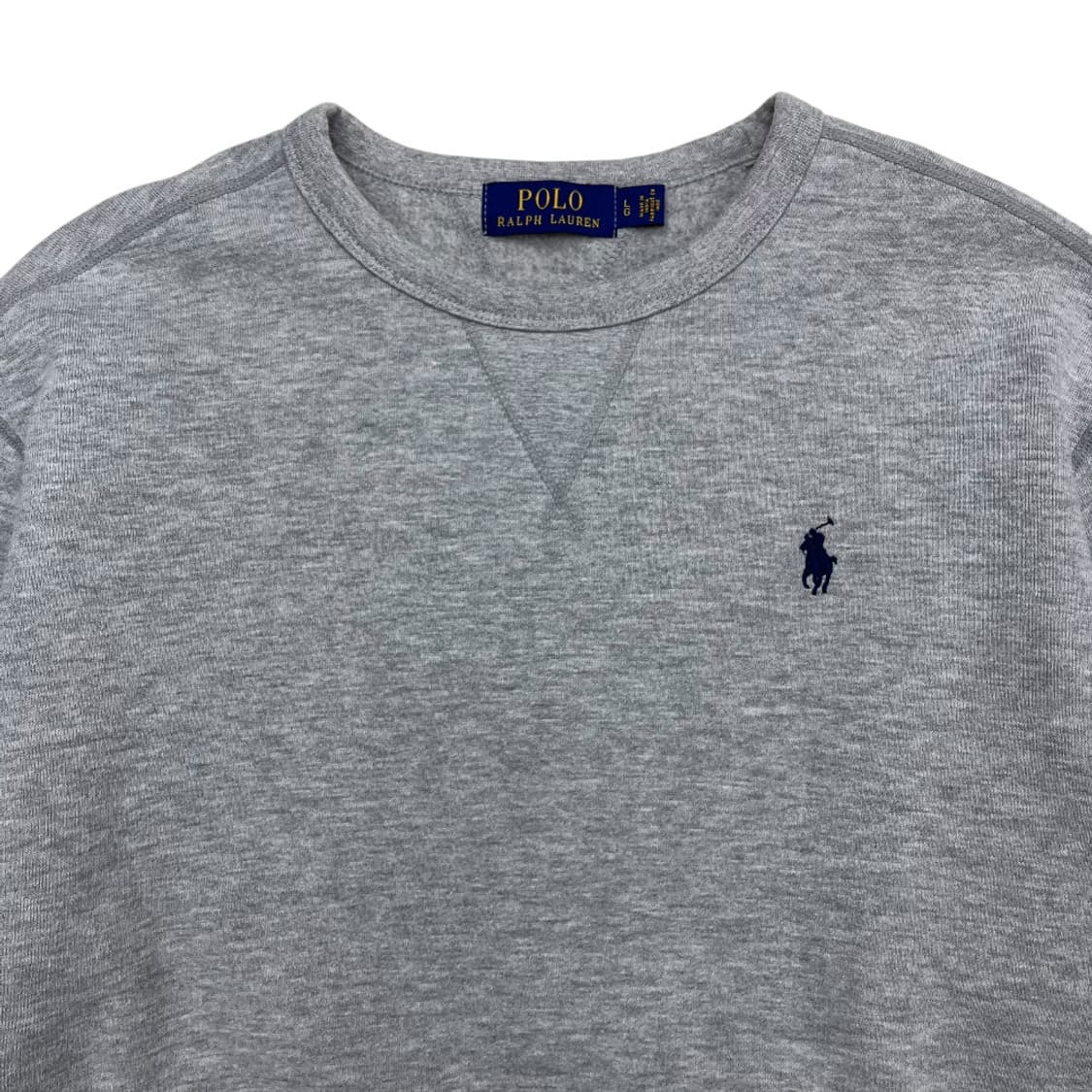 폴로 랄프로렌 네이비포니 그레이 맨투맨 L 상품이미지4