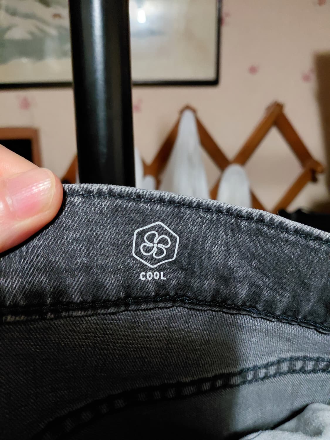 [리바이스505]프리미엄 레귤러핏 흑청 쿨진 30사이즈  상품이미지5