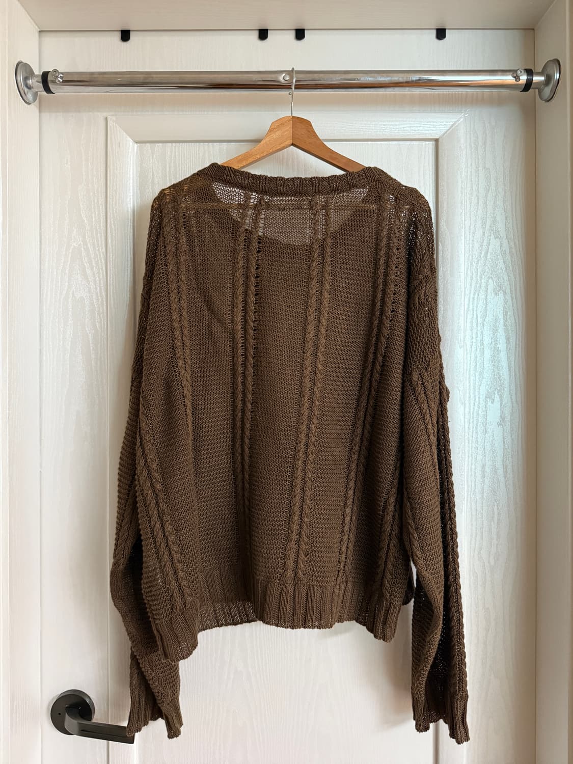 linen cable knit 상품이미지5