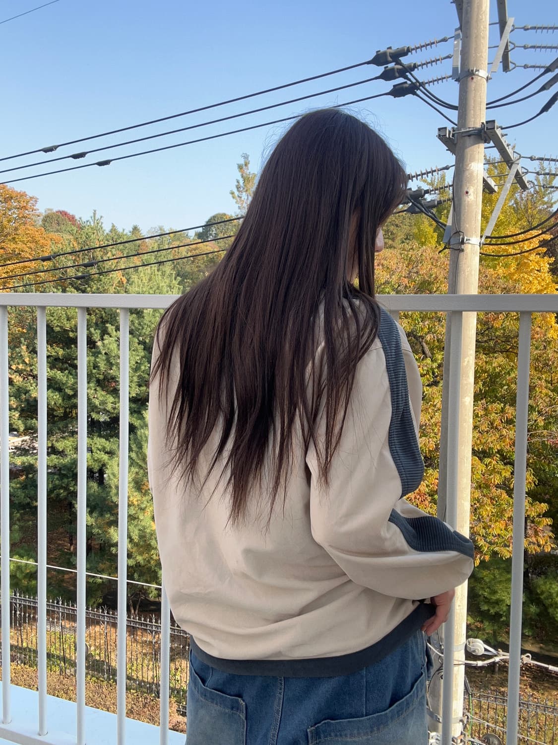 90s NIKE 올드스쿨 코듀로이 코튼 트랙탑 상품이미지4