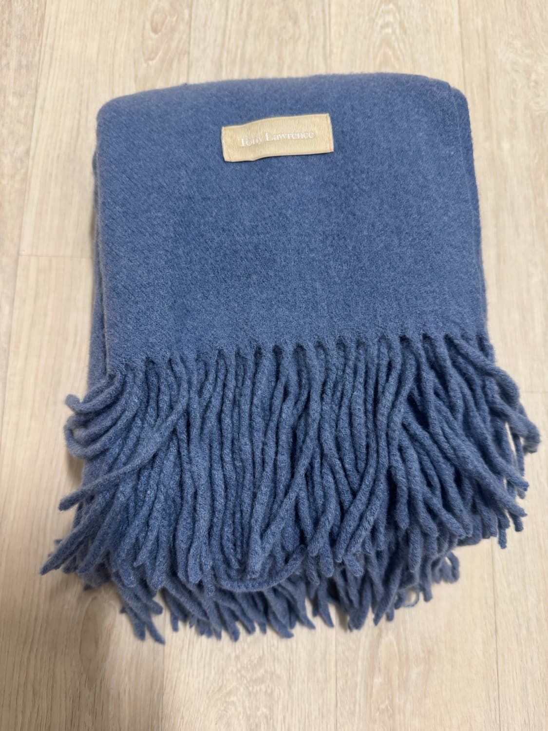 토니로렌스 머플러 스카이블루 상품이미지1