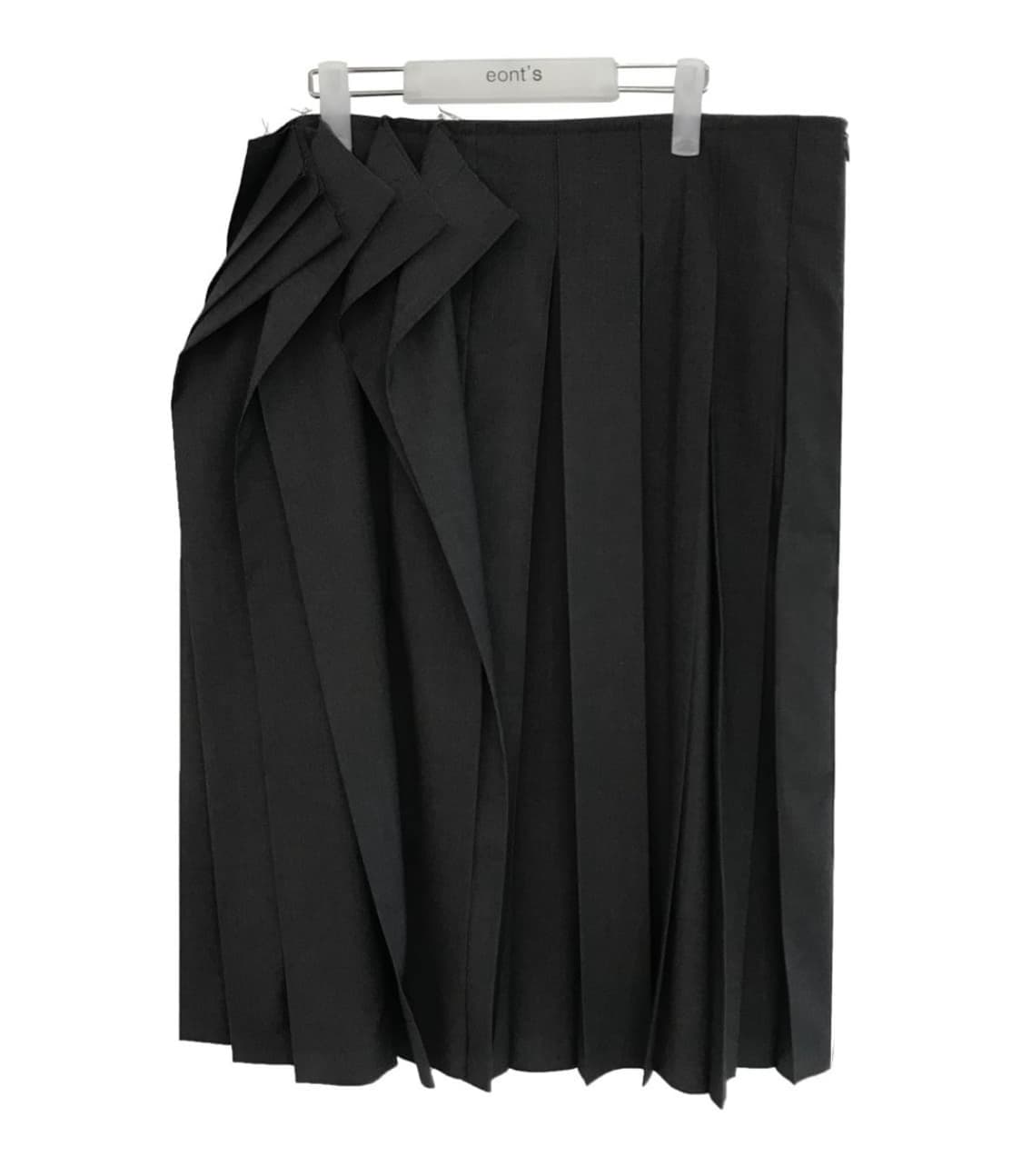 에옹쓰 offbeat 플리츠 스커트 차콜 2사이즈 상품이미지6
