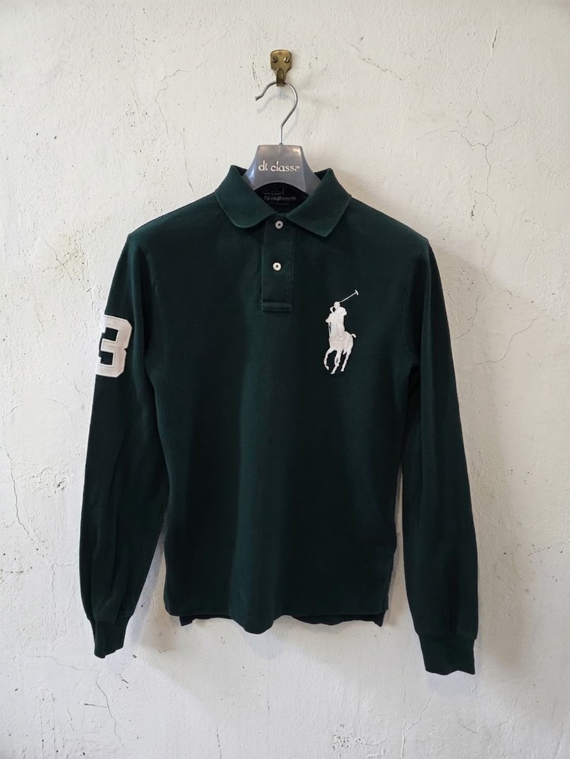 폴로 랄프로렌 긴팔 카라티 S 상품이미지1