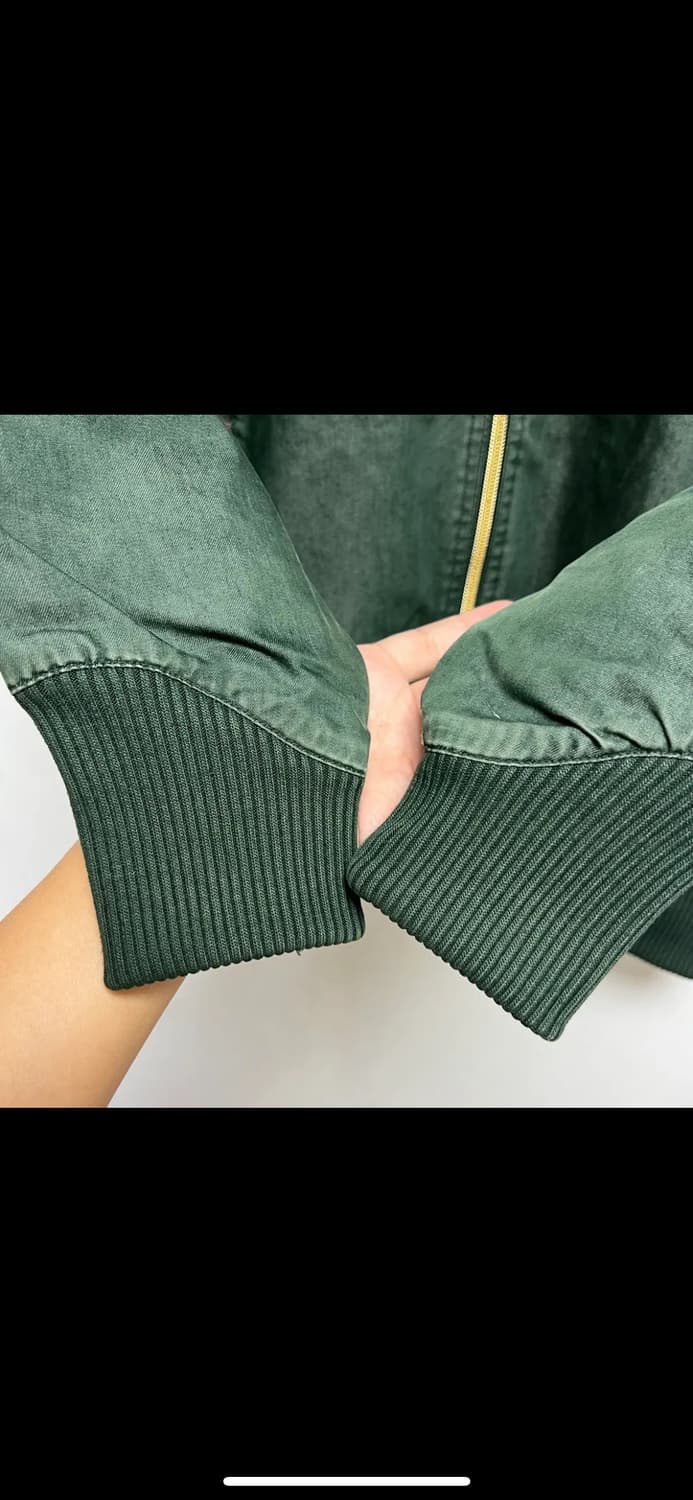 [정품/우먼스S] 나이키 스우시 데님 딥그린 자켓/잠바 상품이미지4