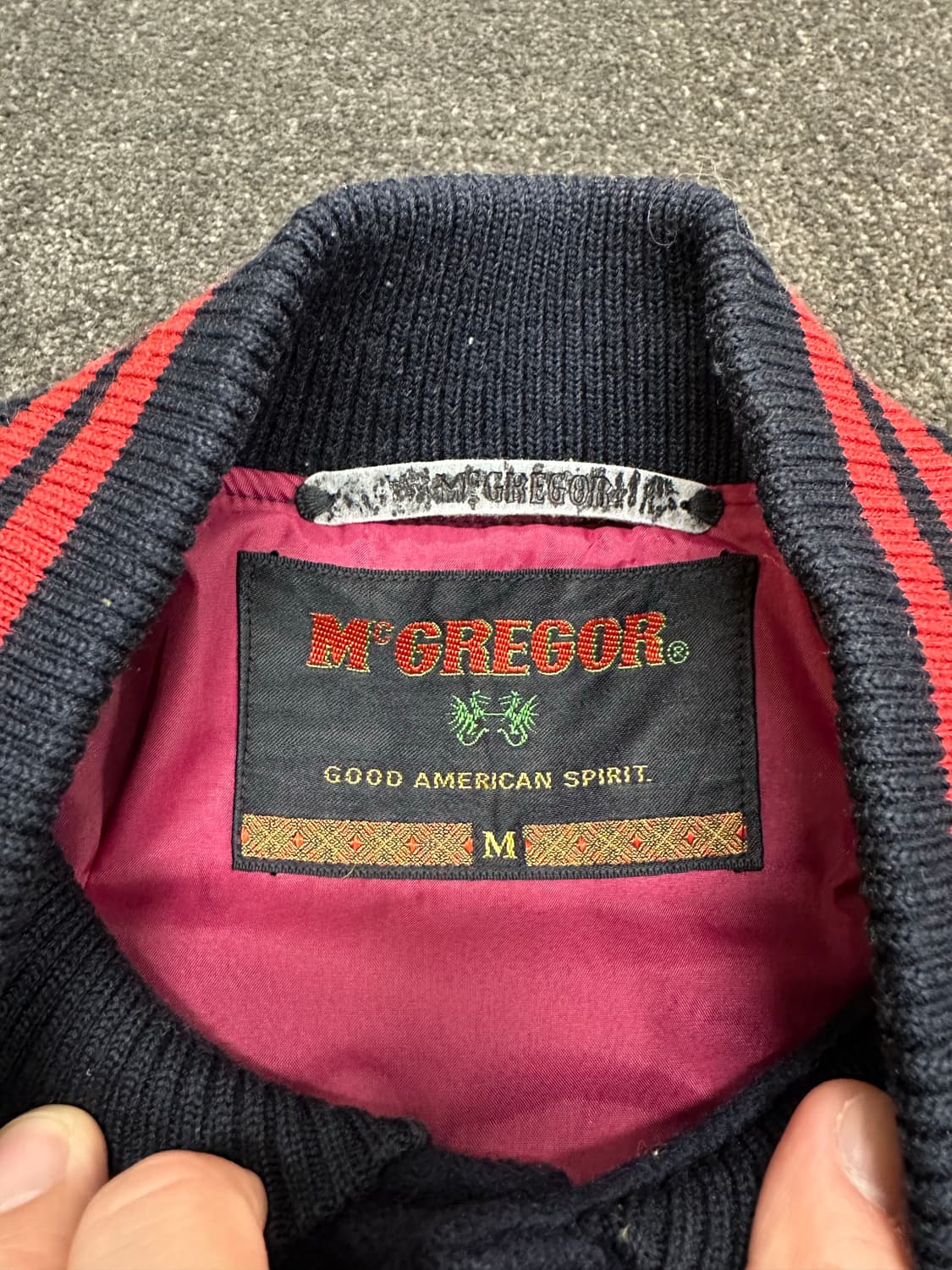 맥그리거 바시티 자켓 M 상품이미지4