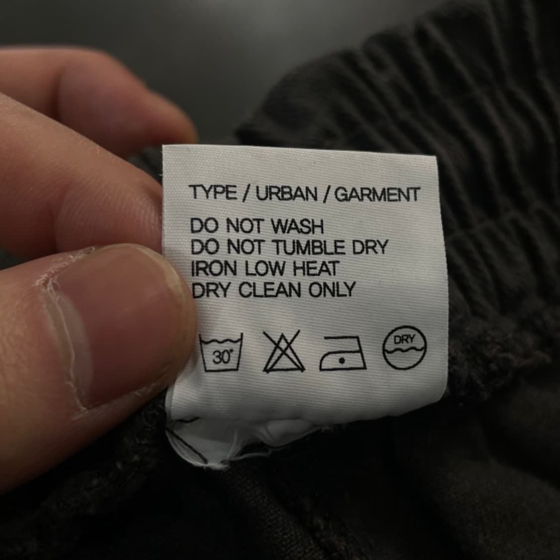 빈티지 더블니 와이드 팬츠  상품이미지4