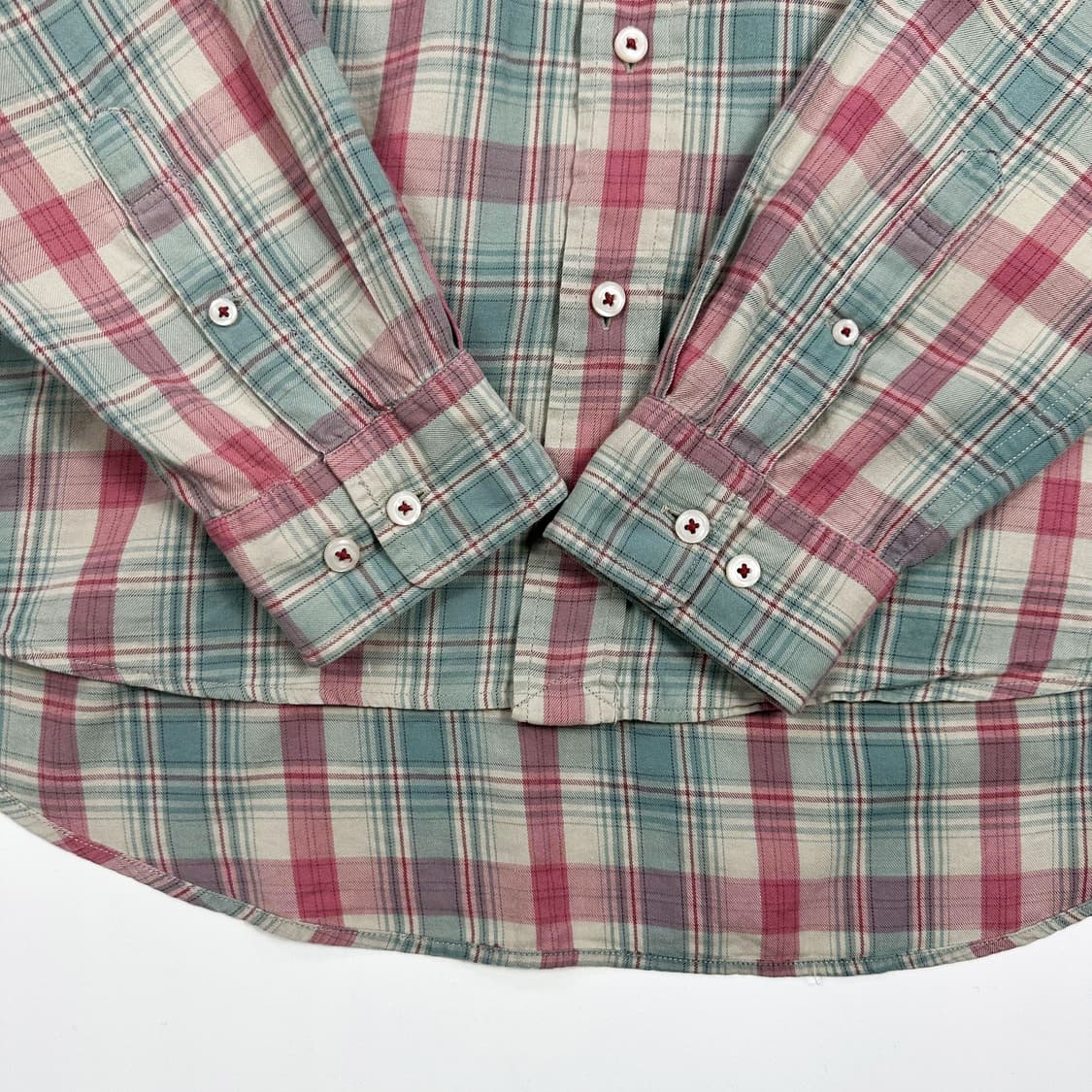 챕스 랄프로렌 올드 아카이브 플란넬 셔츠 2XL 상품이미지4