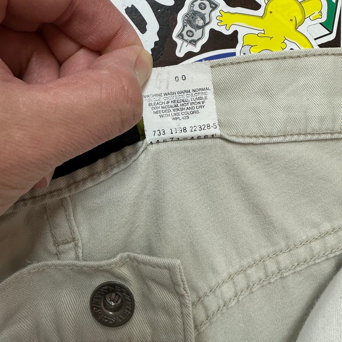 90s 리바이스 실버탭 배기 팬츠 34 상품이미지9
