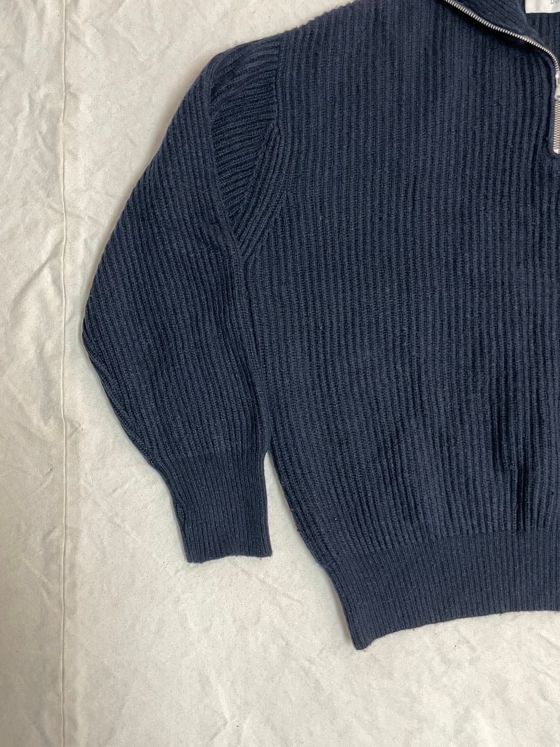 던스트 반집업 니트  상품이미지3