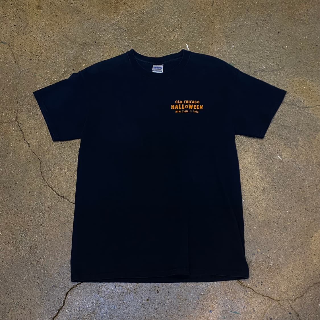 미국 빈티지 길단 할로윈 프린팅 반팔티 락티셔츠 상품이미지4