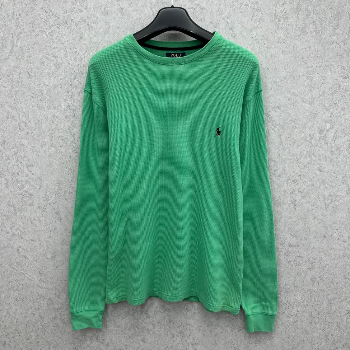 100 폴로 랄프로렌 남자 와플 롱슬리브 긴팔 티셔츠 상품이미지1