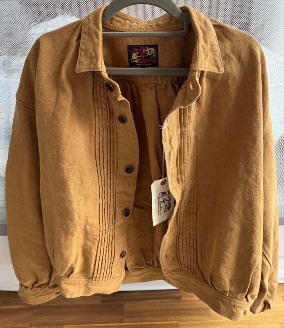 제라도 투몽키즈 프렌치 워크자켓L사이즈 (타바코 색상) 상품이미지2