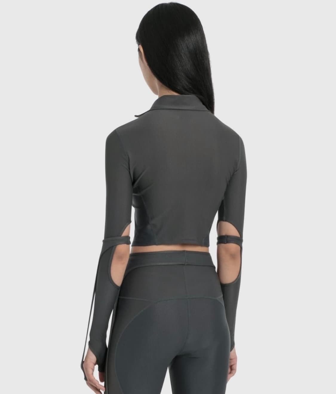 혜인서 하프 집업 스포츠 탑 상품이미지2