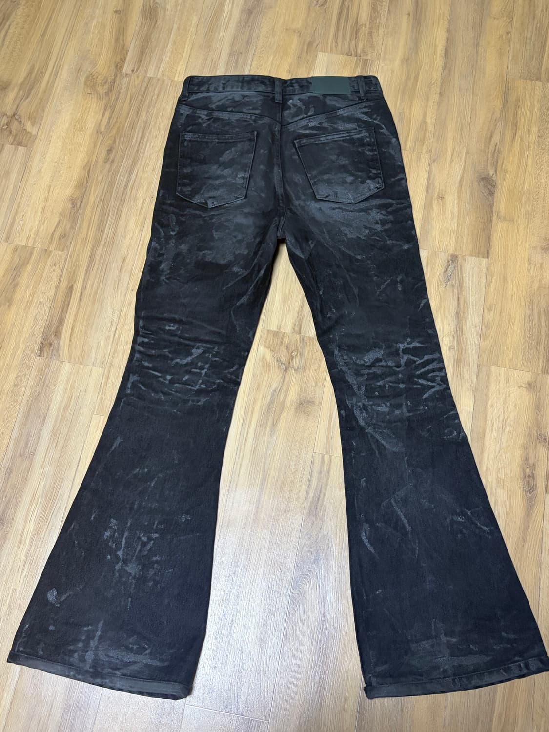 Undermycar 글라시얼 벨벳틴 플레어 진 상품이미지2